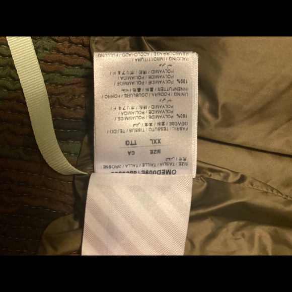 OFF-WHITE DESIGNER XXL CAMO VEST - Picture 6 of 7